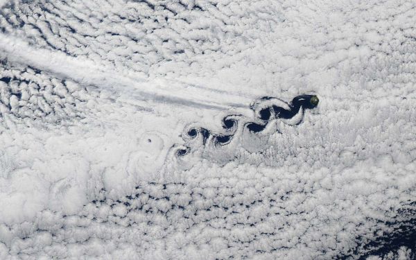 Phénomène météo extraordinaire : les tourbillons de von Kármán
