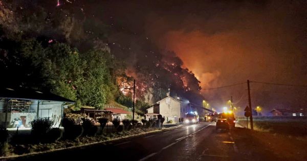 En direct/Isère. Le bilan de l'incendie de Voreppe passe à 50 hectares brûlés