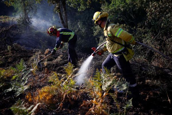 Avec les pompiers en Gironde : « L'arrivée des collègues européens, c'est une belle surprise »