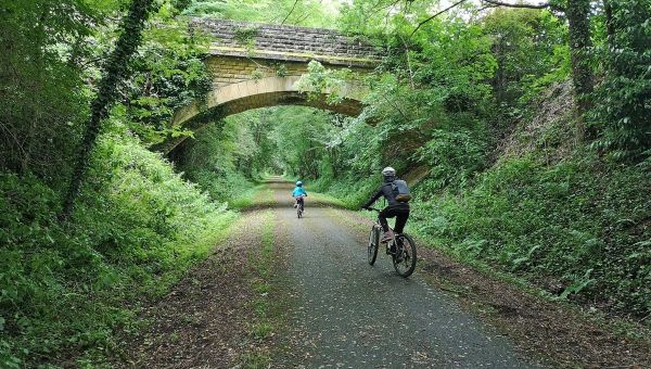 Ça roule, sur la Voie verte Sarladaise