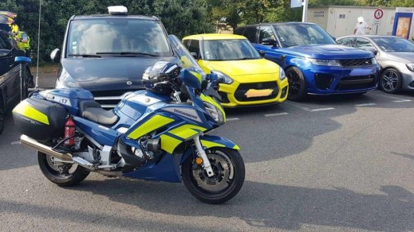 Une Suzuki Swift Sport prise à 240 km/h par les gendarmes !