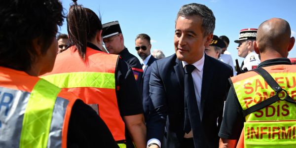 Darmanin dénonce des menaces «insupportables» à l'encontre d'un porte-parole des pompiers