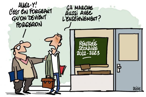 La rentrée délicate des jeunes enseignants contractuels