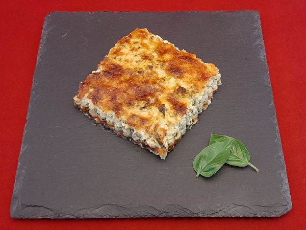 Flan de courgettes healthy. Une recette délicate à préparer la veille.
