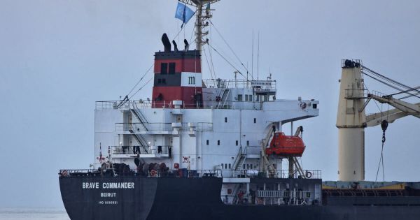 Guerre en Ukraine. Un navire chargé de blé ukrainien est arrivé à Djibouti
