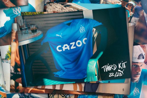 OM et Puma dévoilent le maillot third pour la Ligue des champions