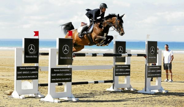 Equitation. Jumping d'Erquy plage : les écuries Rocuet placées et gagnantes