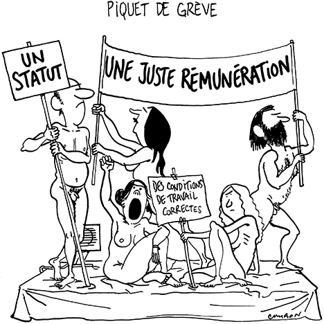 Les modèles vivants