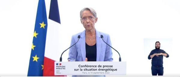Crise énergétique - Voici les annonces faites cet après-midi par Elisabeth Borne: hausse limitée à 15% des prix du gaz et de l'électricité, chèques énergies... - VIDEO