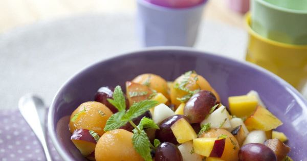Cuisine / Recette. Marinade de fruits d'été à la menthe