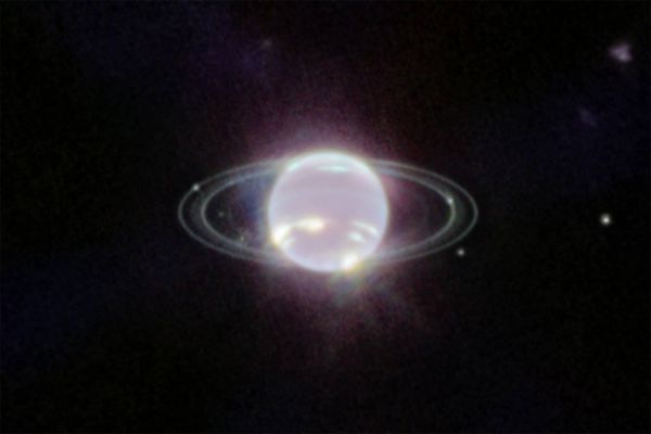 L'incroyable image des anneaux de Neptune capturée par le télescope James Webb