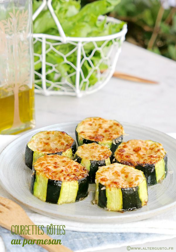 Courgettes rôties au parmesan – Méthode de cuisson