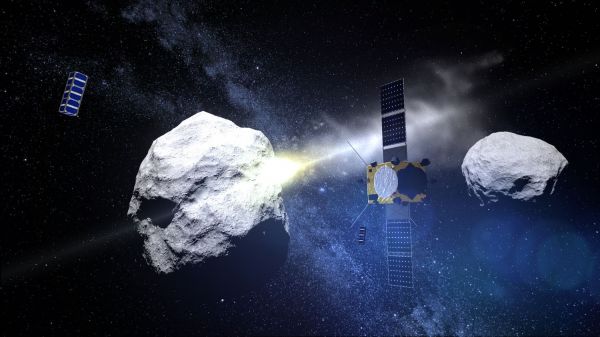 VIDEO. Espace : suivez en direct la mission Dart, destinée à dévier un petit astéroïde à l'aide d'un vaisseau
