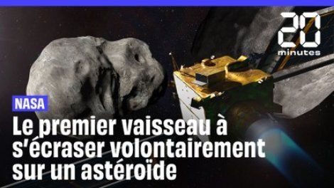 Mission «Dart» réussie : La Nasa s'écrase sur un astéroïde pour le dévier