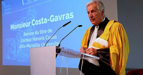 Vidéo - Marseille : le célèbre cinéaste Costa-Gavras a reçu le titre de Docteur Honoris Causa