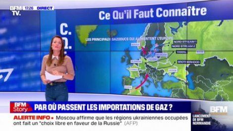 Quels sont les principaux gazoducs qui alimentent l'Europe?