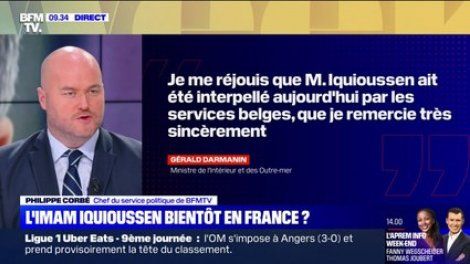 Arrestation d'Hassan Iquioussen: Gérald Darmanin "se réjouit de l'interpellation" de l'imam
