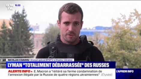 Guerre en Ukraine: la ville de Lyman totalement débarrassée des Russes