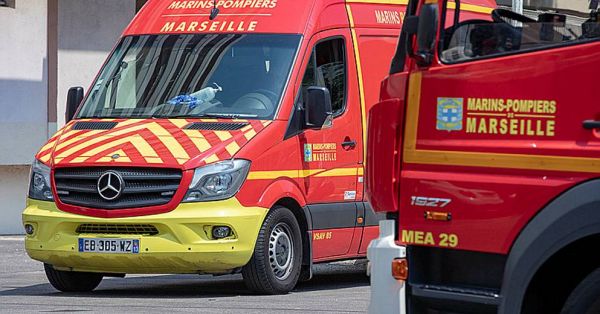 Marseille : un homme de 60 ans grièvement brûlé dans l'incendie de son appartement