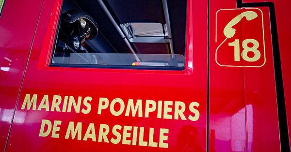 Marseille : un camion de pompiers se renverse aux Arnavaux, cinq blessés