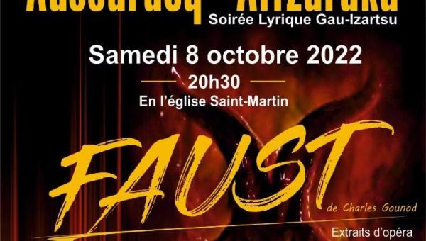 Altzürüküko Gau Izartsua, Urriaren 8an : Faust opera zati hoberenak eta sorpresak
