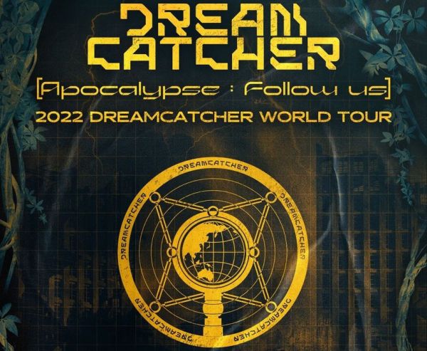 Dreamcatcher, le groupe de K-pop, en concert au Zénith de Paris en novembre 2022