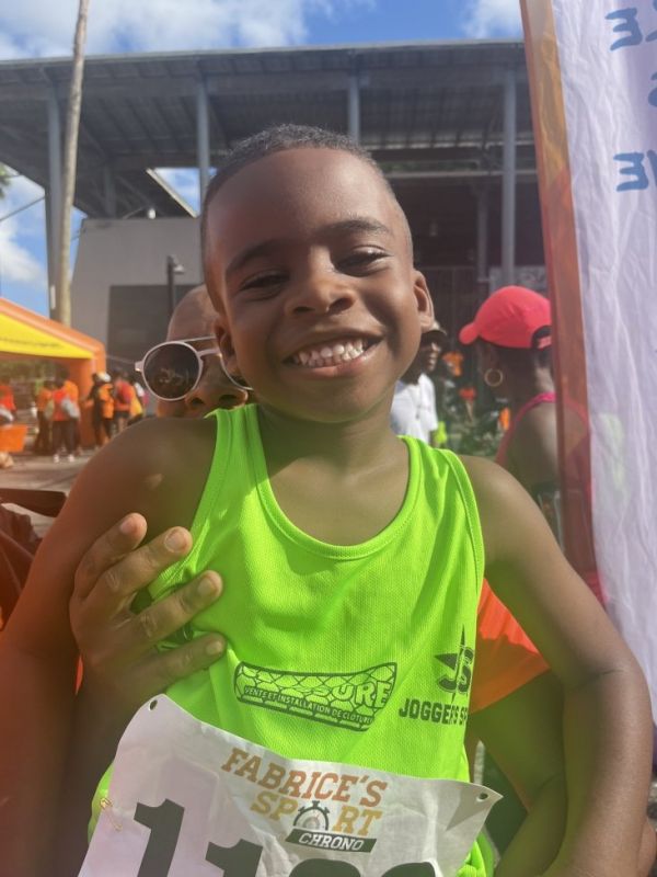 Elias Vainqueur, 5 ans 