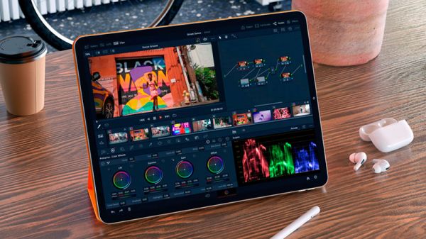 DaVinci Resolve sur iPad Pro