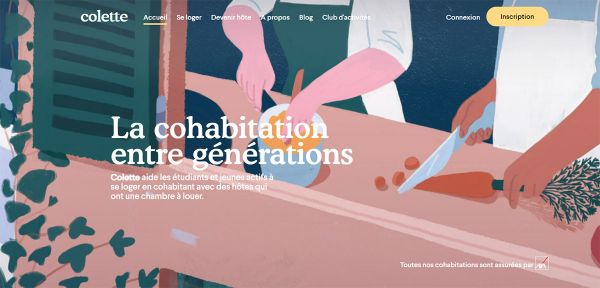 Colocation Senior étudiant : Colette boucle une nouvelle levée de fonds de 3 Millions d'euros #Colette #Colocation #intergenerationel