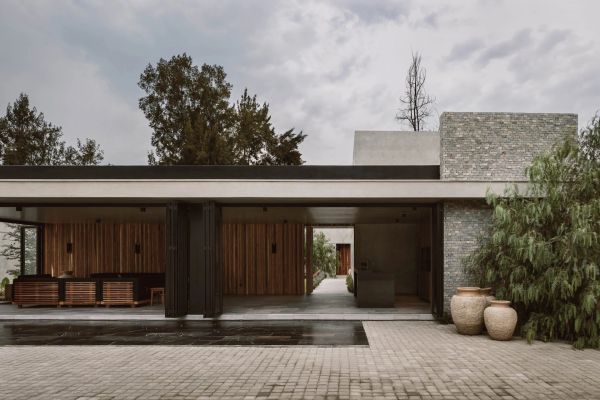 Casa Mate, maison de campagne au Mexique