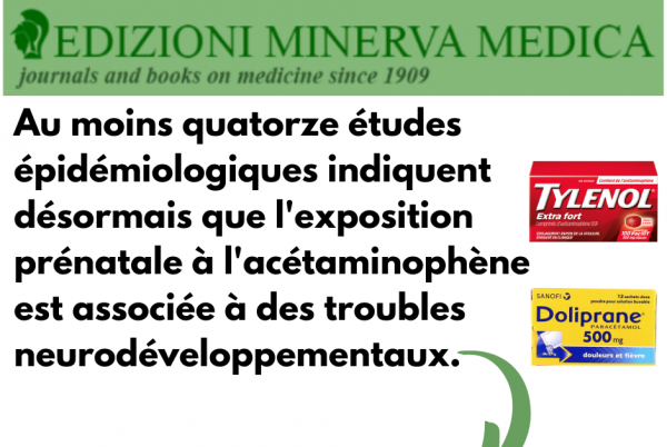 Attention à l'acétaminophène
