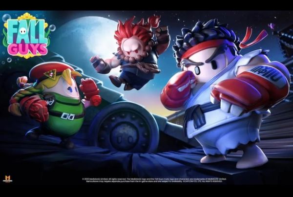 Fall Guys x Street Fighter : Ryu, Cammy et Akuma débarquent !