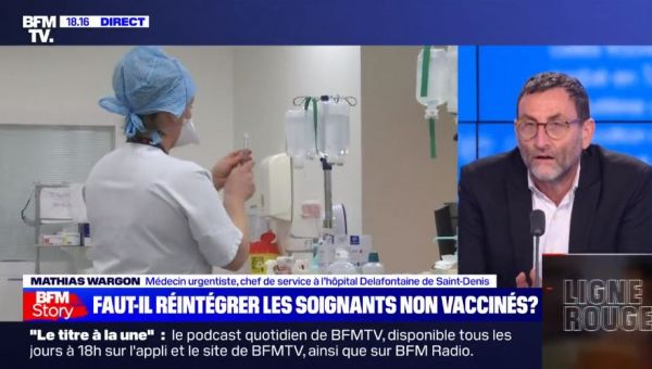L’insignifiant Mathias Wargon hostile à la réintégration des soignants non-injectés