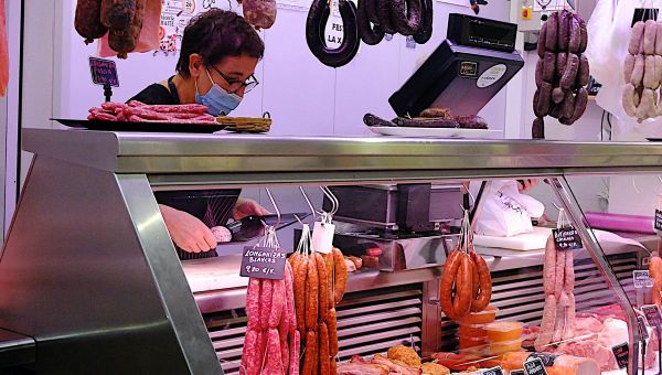 Les bouchers-charcutiers dans la rue pour protester contre la hausse du coût de l'énergie