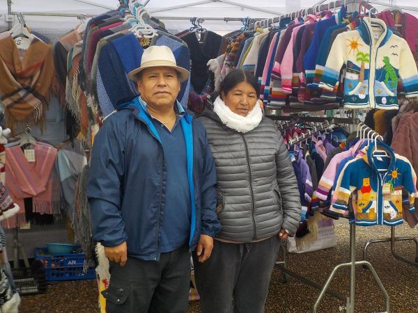 Saint-Palais : un petit air d'Amérique du Sud au marché
