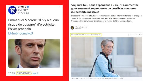 Emmanuel macron a encore menti aux Français, il y aura des coupures électriques cet hiver !