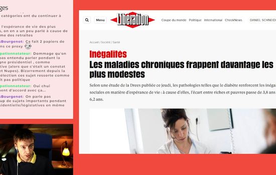 Les maladies chroniques sont inégalitaires, les médias peu intéressés