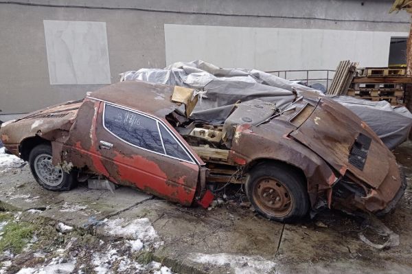 Une épave de Maserati Merak à vendre 15 000 euros sur eBay