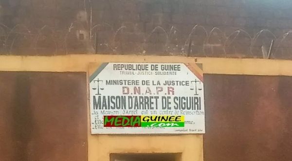 Siguiri : la maison d’arrêt transformée en lieu de vente, plusieurs prisonniers déclarés malades