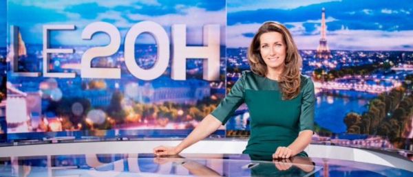 Audiences 20h: Le journal d'Anne-Claire Coudray domine largement sur TF1 avec plus de 5 millions alors que Laurent Delahousse sur France 2 est à 4,5 millions