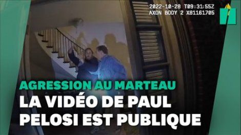 La vidéo de la violente agression au marteau du mari de Nancy Pelosi rendue publique