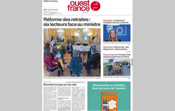 Retraites : "Ouest-France" du côté du gouvernement ?