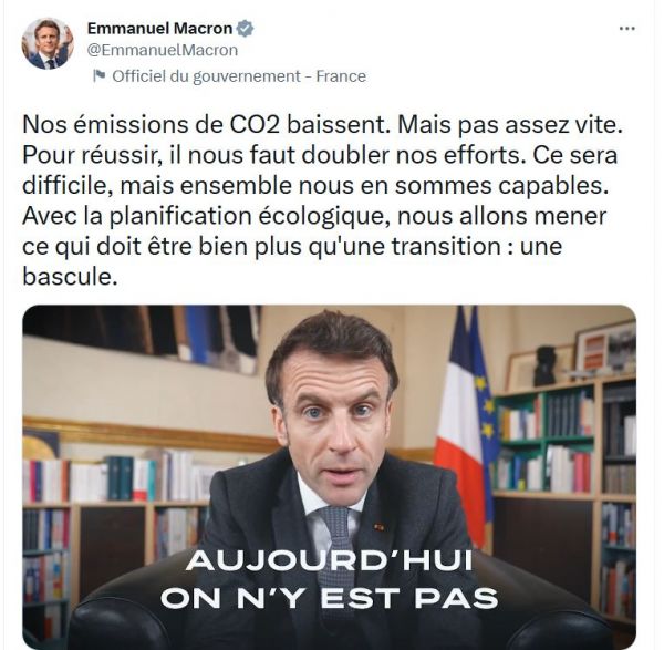 Macron insiste : il veut sa « bascule » (dans le vide) !