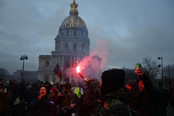 Réforme des retraites : les images de la deuxième journée de mobilisation