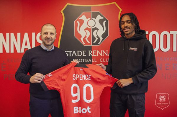 Stade Rennais : l'international anglais Djed Spence rejoint le club breton