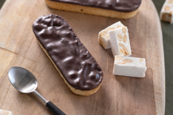 Tartelettes à la crème de chocolat au nougat