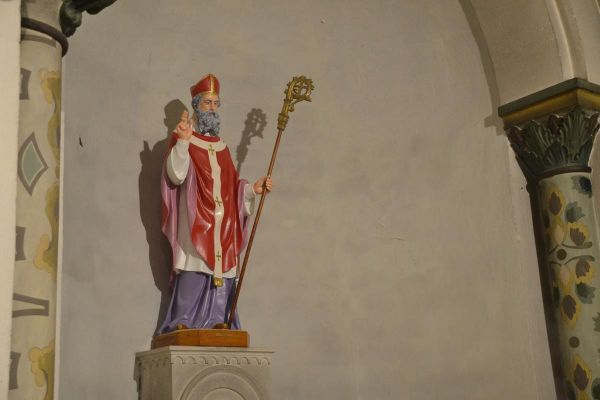 Martignas-sur-Jalle : la statue de Saint Blaise a retrouvé ses couleurs