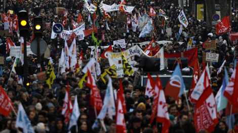 Grèves et manifestations : le 16 février, 5e journée d'action contre la réforme des retraites