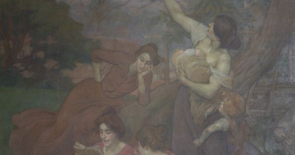Une nouveau dessin de Victor Prouvé pour Issy-les-Moulineaux