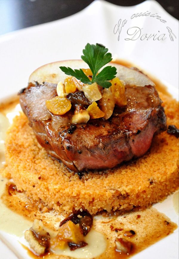 Tournedos de veau coco-curry